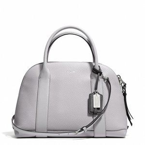 Coach Pebble Grain Leather Bleeker Preston Satchel